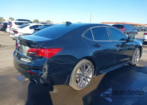 2019 Acura Tlx Tech A-Spec Pkgs z USA, uszkodzony, nr VIN 19UUB2F60KA001344